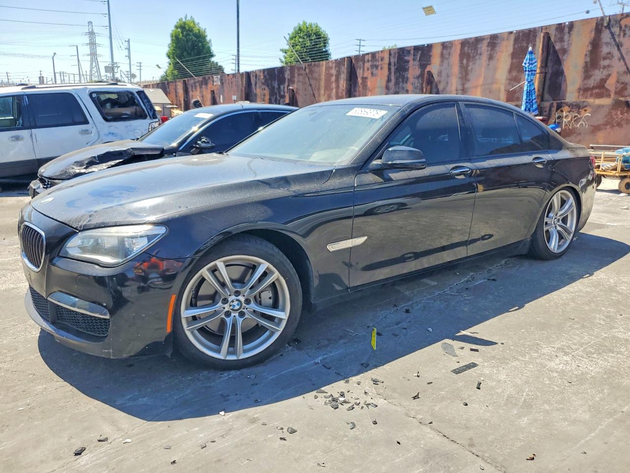 2013 BMW 7 Series 750i, VIN WBAYA8C59DC996616 — Undercarriage