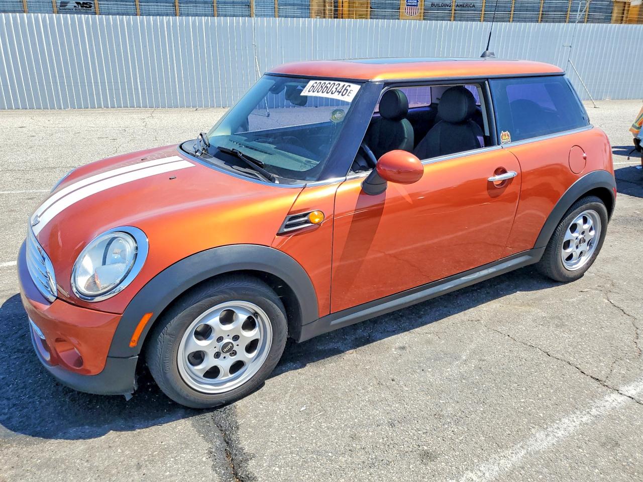 2012 MINI Hardtop, VIN WMWSU3C50CT256032 — Vandalism