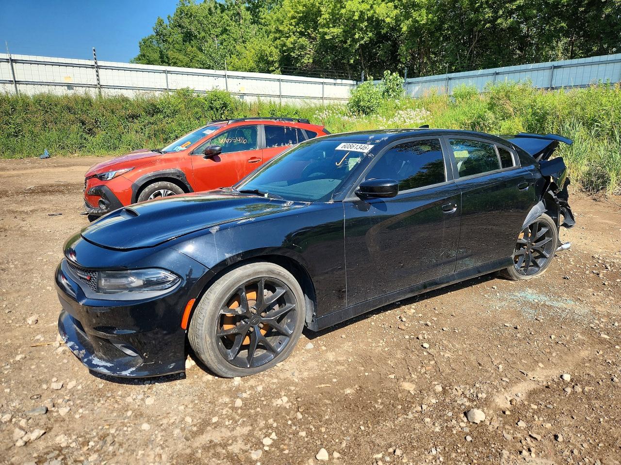 2021 Dodge Charger GT, VIN 2C3CDXHG2MH539687 — Undercarriage