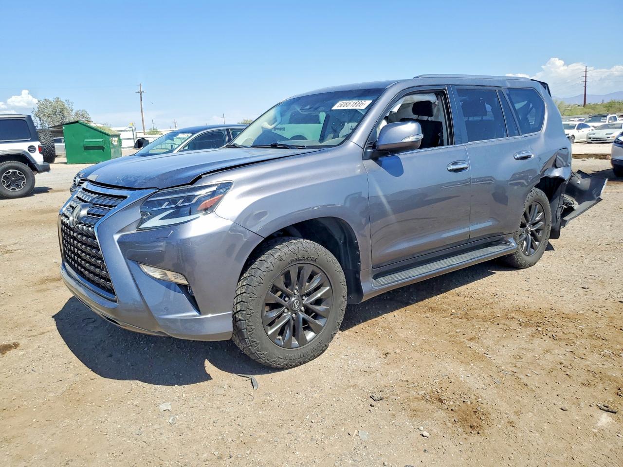 2020 Lexus GX 460 Premium, VIN JTJAM7BX1L5247849 — Rear end
