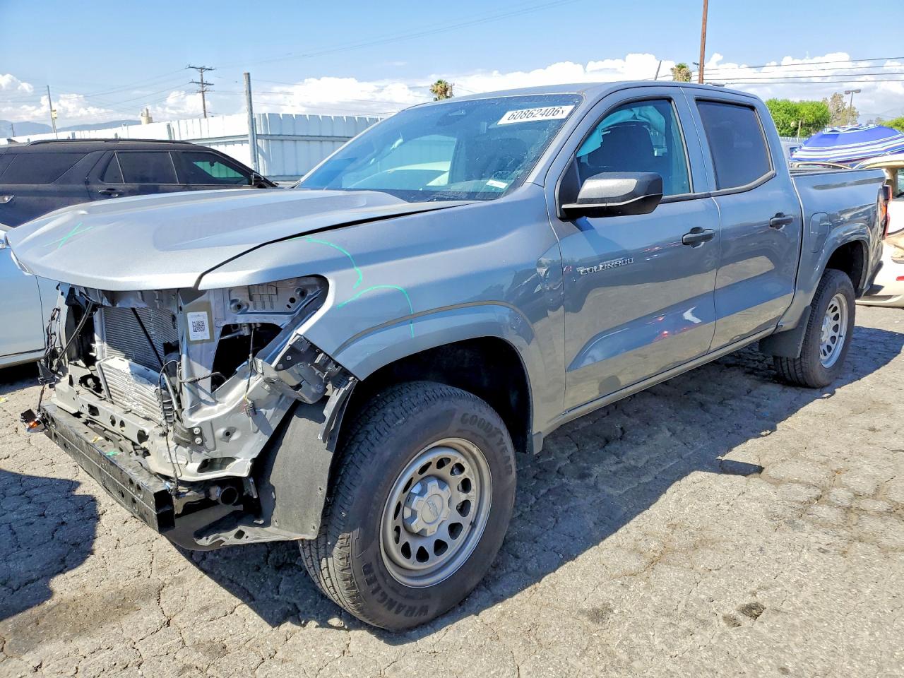2026 Chevrolet Colorado 2WD Work Truck, VIN 1GCPSBEK4T1123992 — Front end