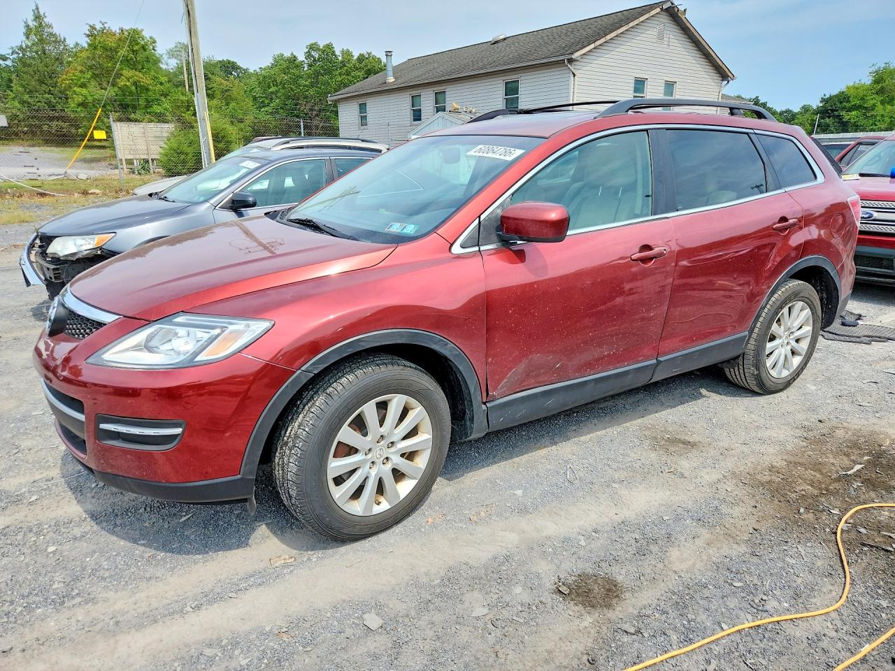 2008 Mazda CX-9 Grand Touring, VIN JM3TB38V180143597 — Бок