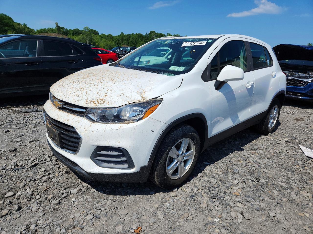 2018 Chevrolet Trax LS, VIN KL7CJNSB2JB695039 — Roof
