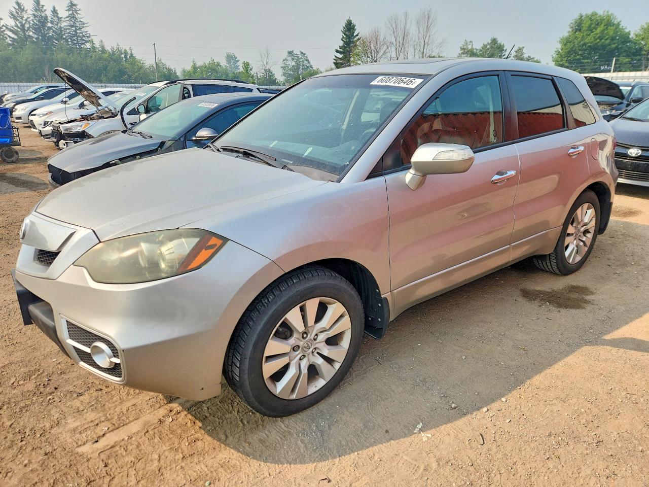 2011 Acura RDX, VIN 5J8TB1H25BA800150 — Side