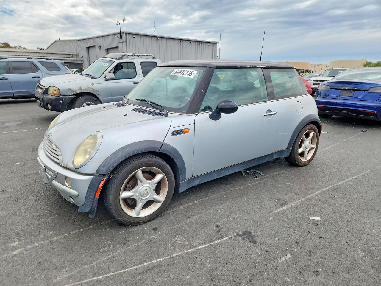 2004 MINI Hardtop, VIN WMWRC33434TJ62740 — Мелкие вмятины и царапины