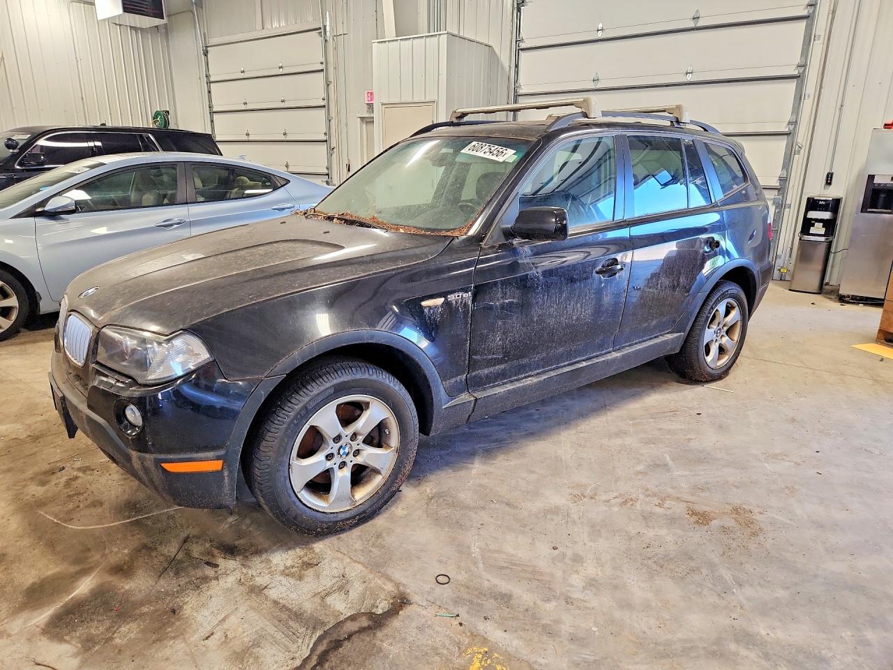 2007 BMW X3 3.0si, VIN WBXPC93447WF09904 — Side