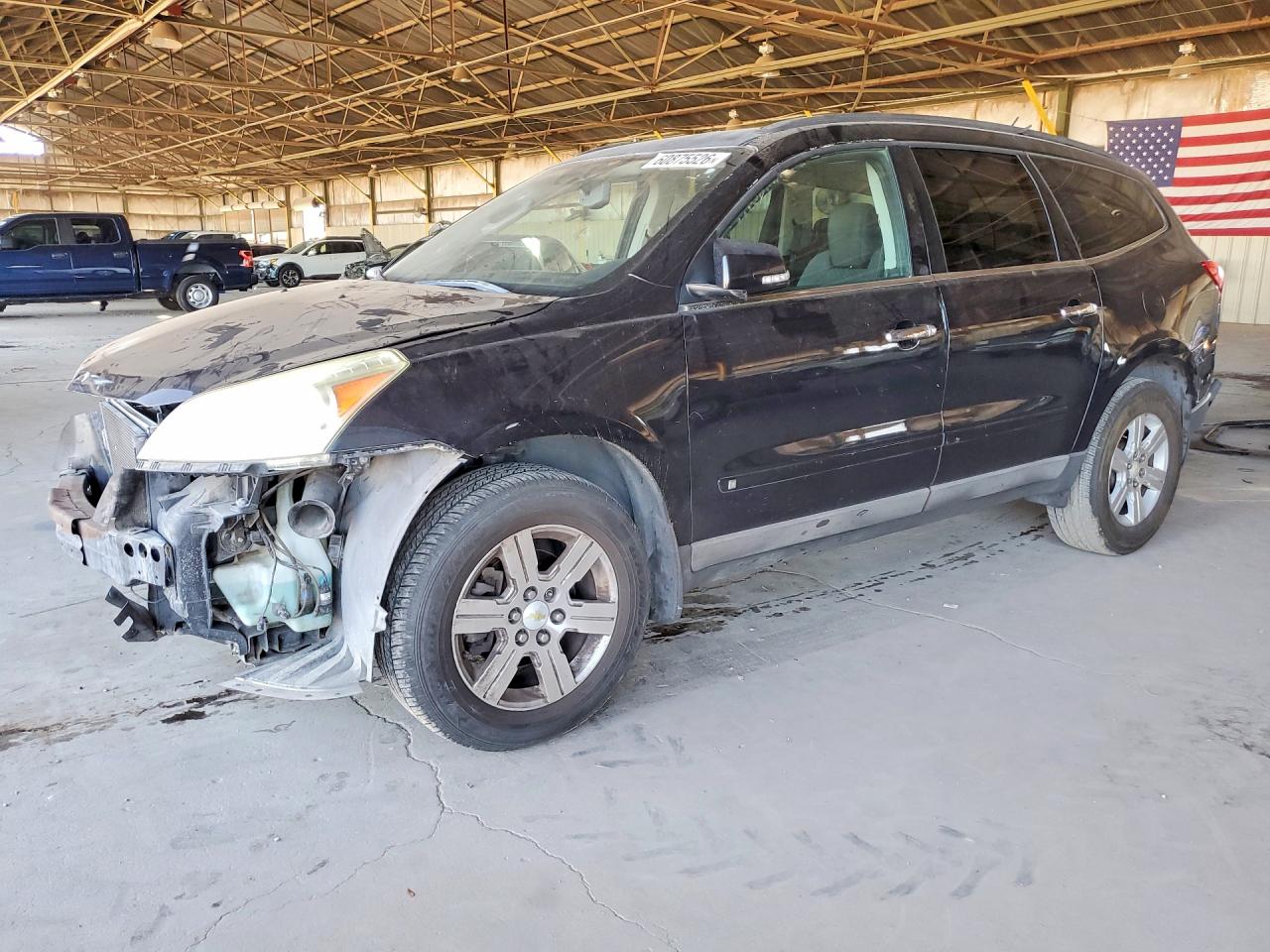 2010 Chevrolet Traverse 1LT, VIN 1GNLRFED3AS106246 — Front end