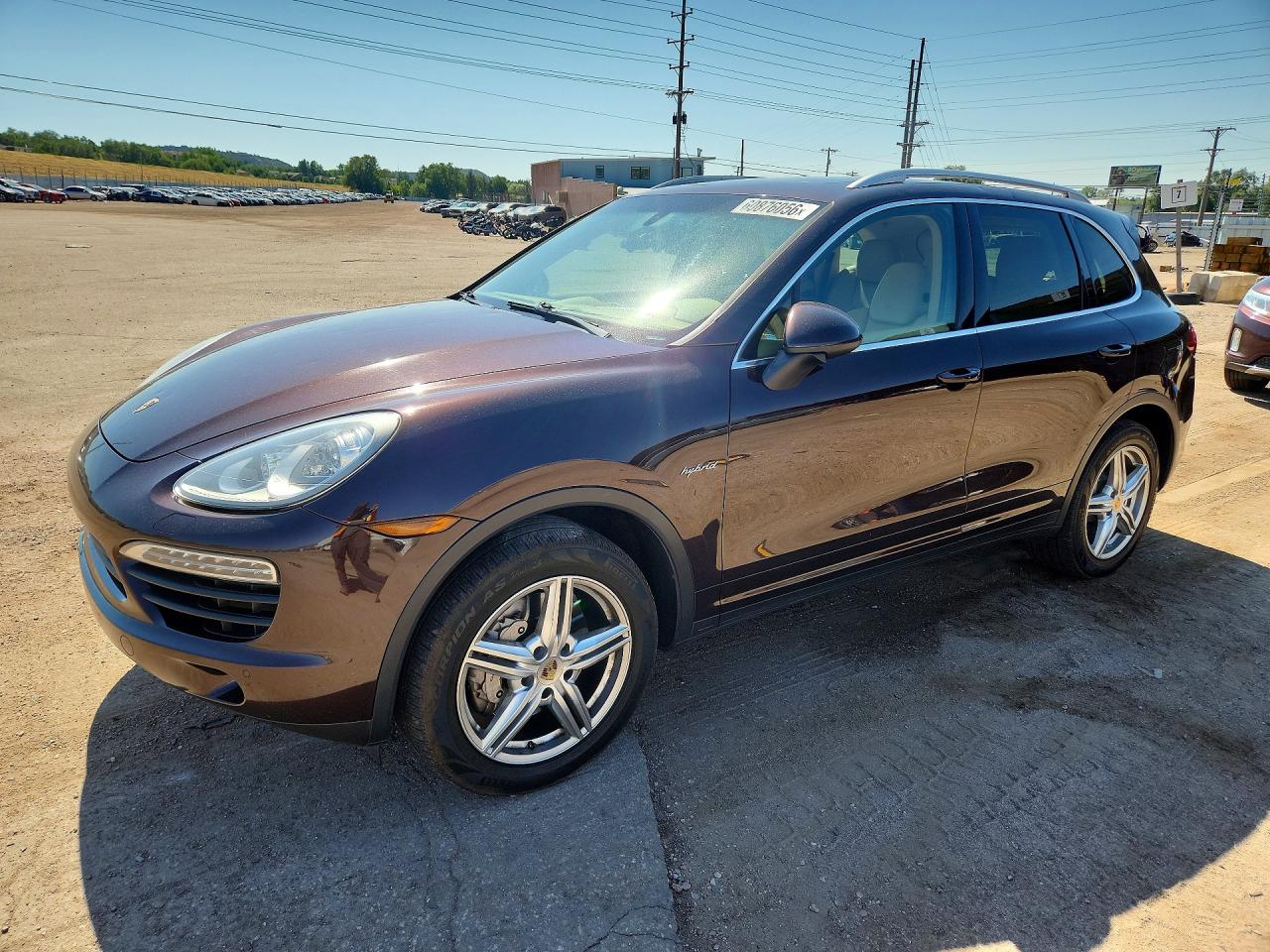 2014 Porsche Cayenne S Hybrid, VIN WP1AE2A22ELA51294 — Hail