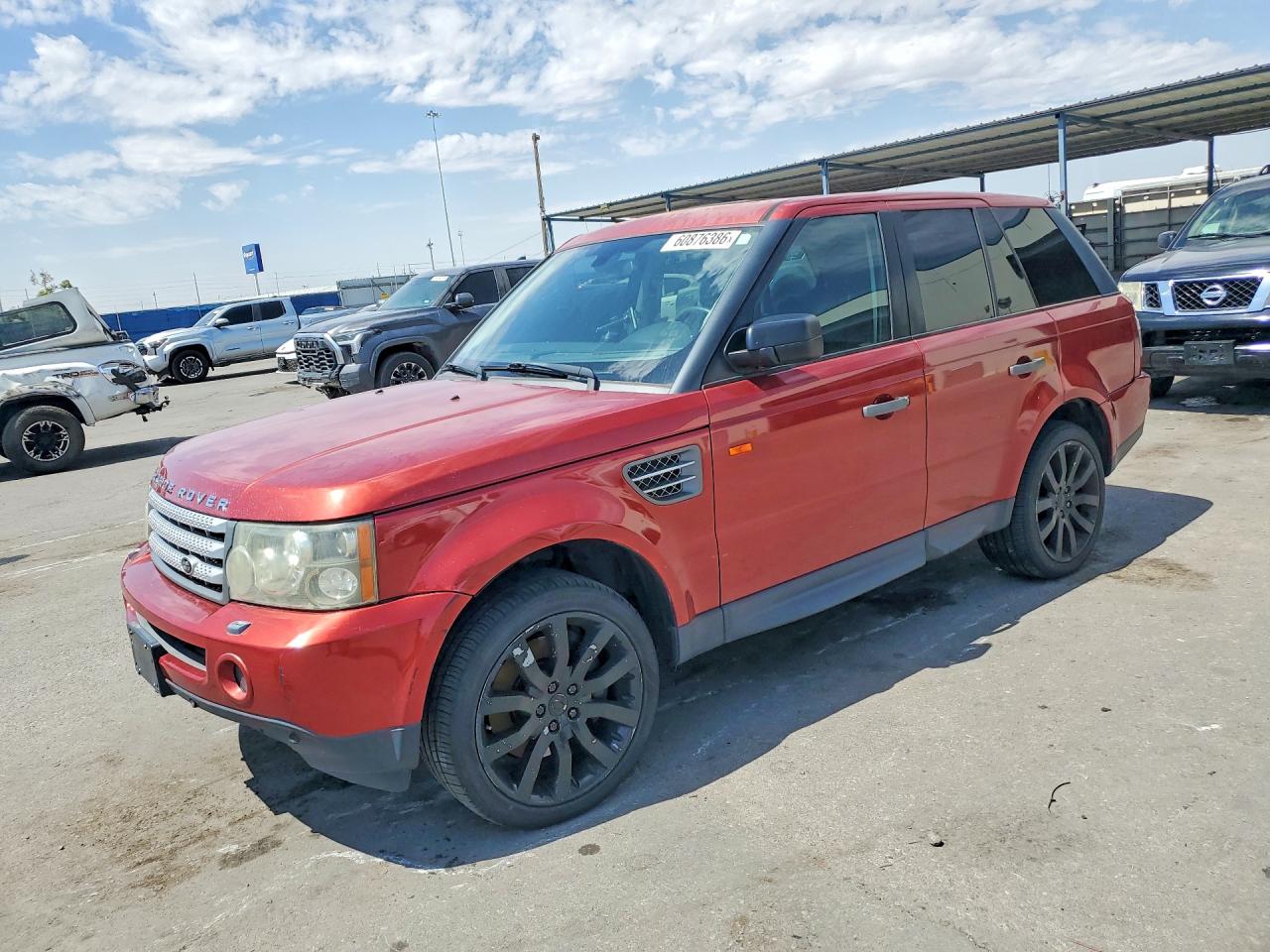 2008 Land Rover Range Rover Sport SC, VIN SALSH23478A150911 — Minor dents and scratches