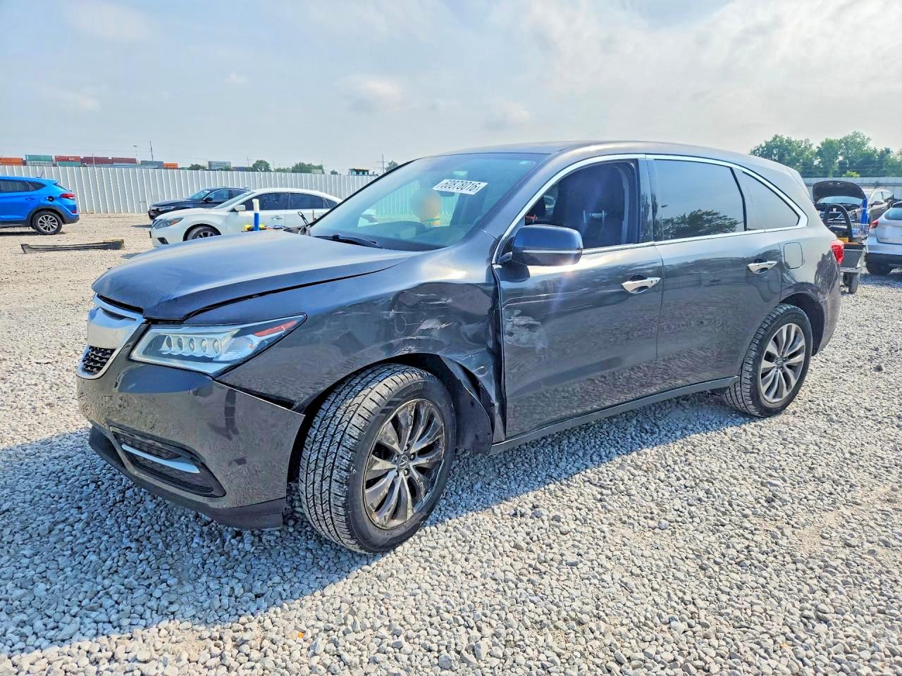 2014 Acura MDX Technology, VIN 5FRYD4H46EB011971 — Front end
