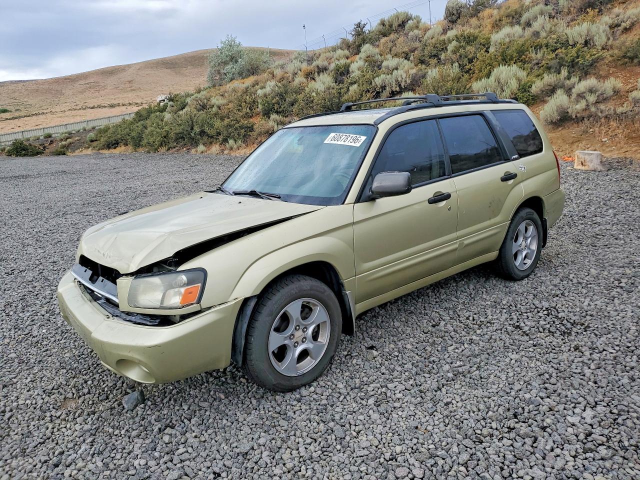 2003 Subaru Forester XS, VIN JF1SG65673H744839 — Front end