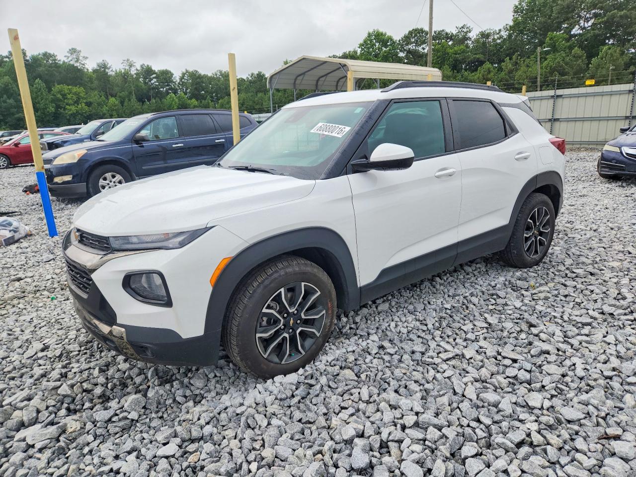 2022 Chevrolet TrailBlazer ACTIV, VIN KL79MVSL9NB125166 — Зад
