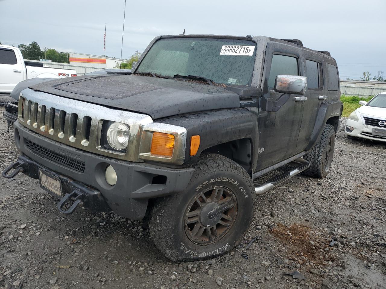 2007 Hummer H3 SUV, VIN 5GTDN13E578133356 — Biohazard / chemical