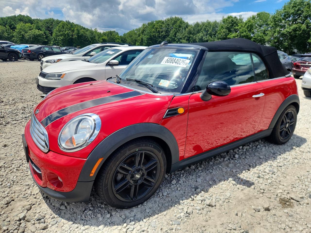 2015 MINI Convertible, VIN WMWZN3C53FT861646 — Крыша