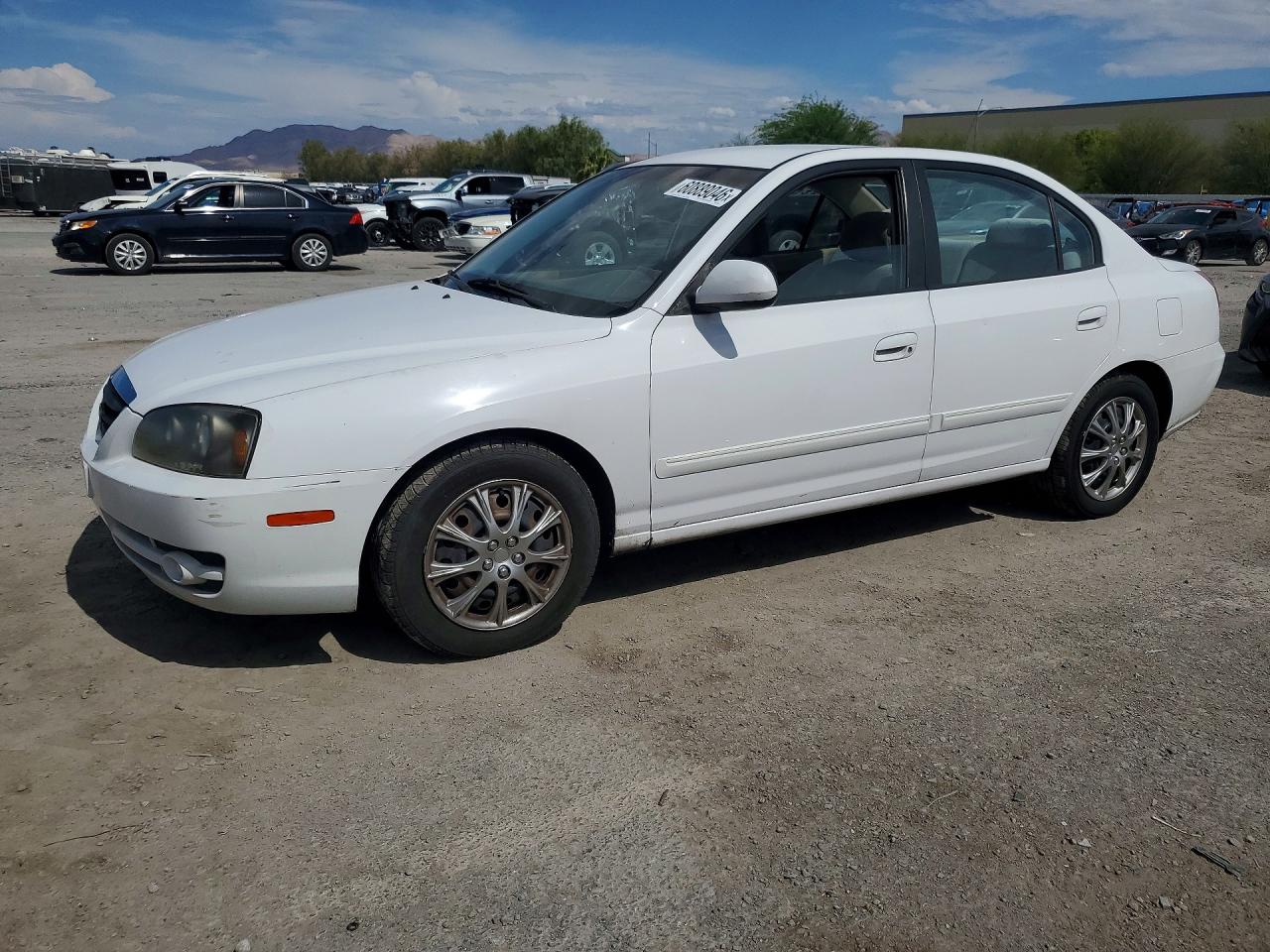 2006 Hyundai Elantra GLS, VIN KMHDN46D66U282811 — Rear end