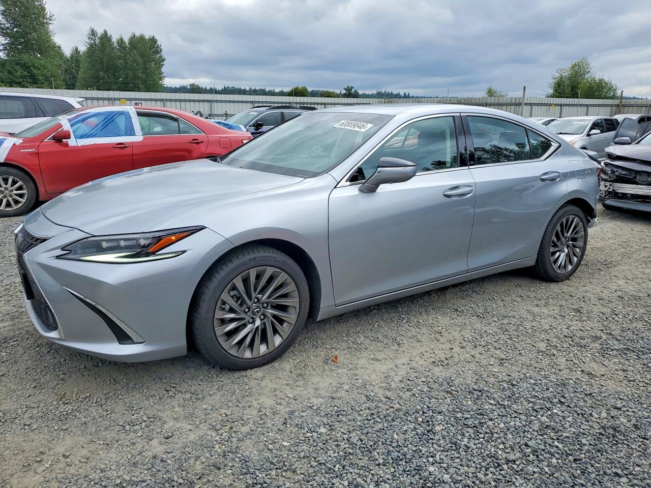 2024 Lexus ES 300h Luxury, VIN 58AEA1C14RU045224 — Rear end