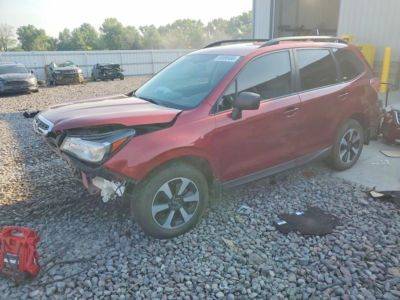 2018 Subaru Forester, VIN JF2SJABC5JH578473 — Front end