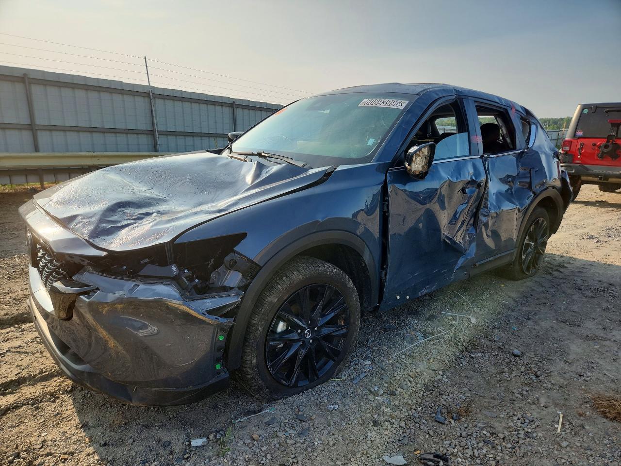 2025 Mazda CX-5 S Carbon Edition, VIN JM3KFBCM1S0695763 — Опрокидывание