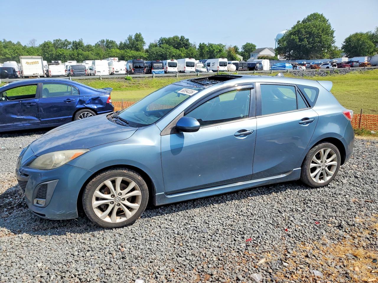 2010 Mazda 3 S Sport, VIN JM1BL1H50A1332182 — Roof