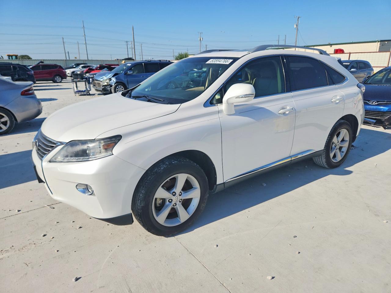 2014 Lexus RX 350, VIN 2T2ZK1BA5EC144391 — Бок