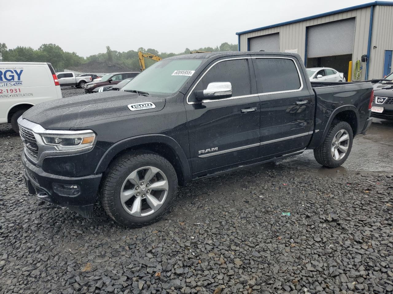 2021 Ram 1500 Limited, VIN 1C6SRFHT4MN582023 — VIN отсутствует или изменён