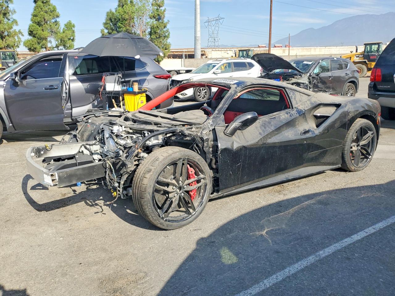 2018 Ferrari 488, VIN ZFF79ALA8J0229480 — Front end