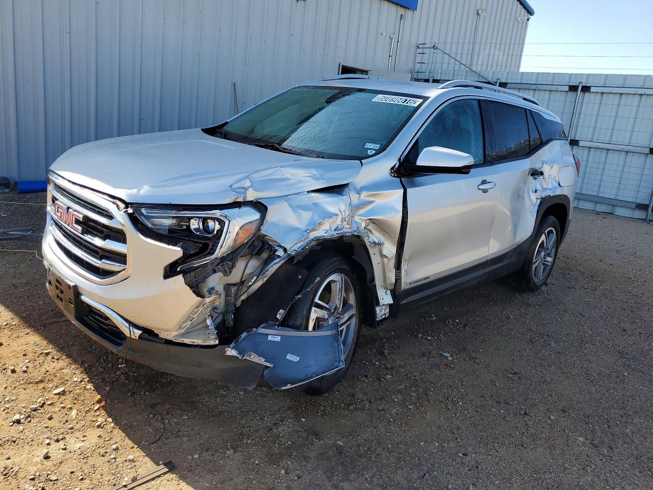 2020 GMC Terrain SLT, VIN 3GKALVEV0LL265221 — Front end