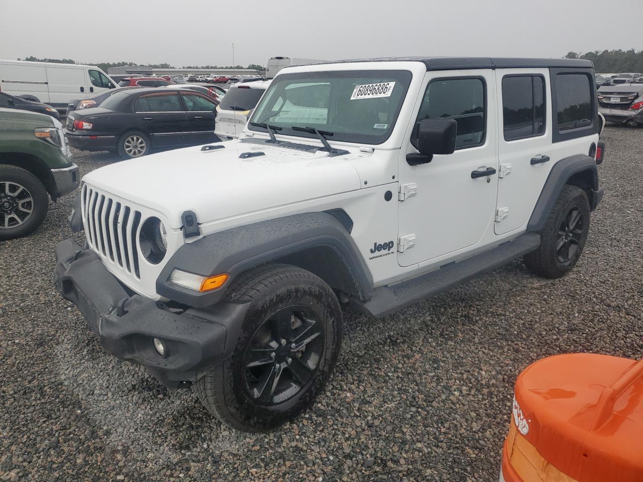 2023 Jeep Wrangler Sport S, VIN 1C4HJXDG7PW616558 — Front end