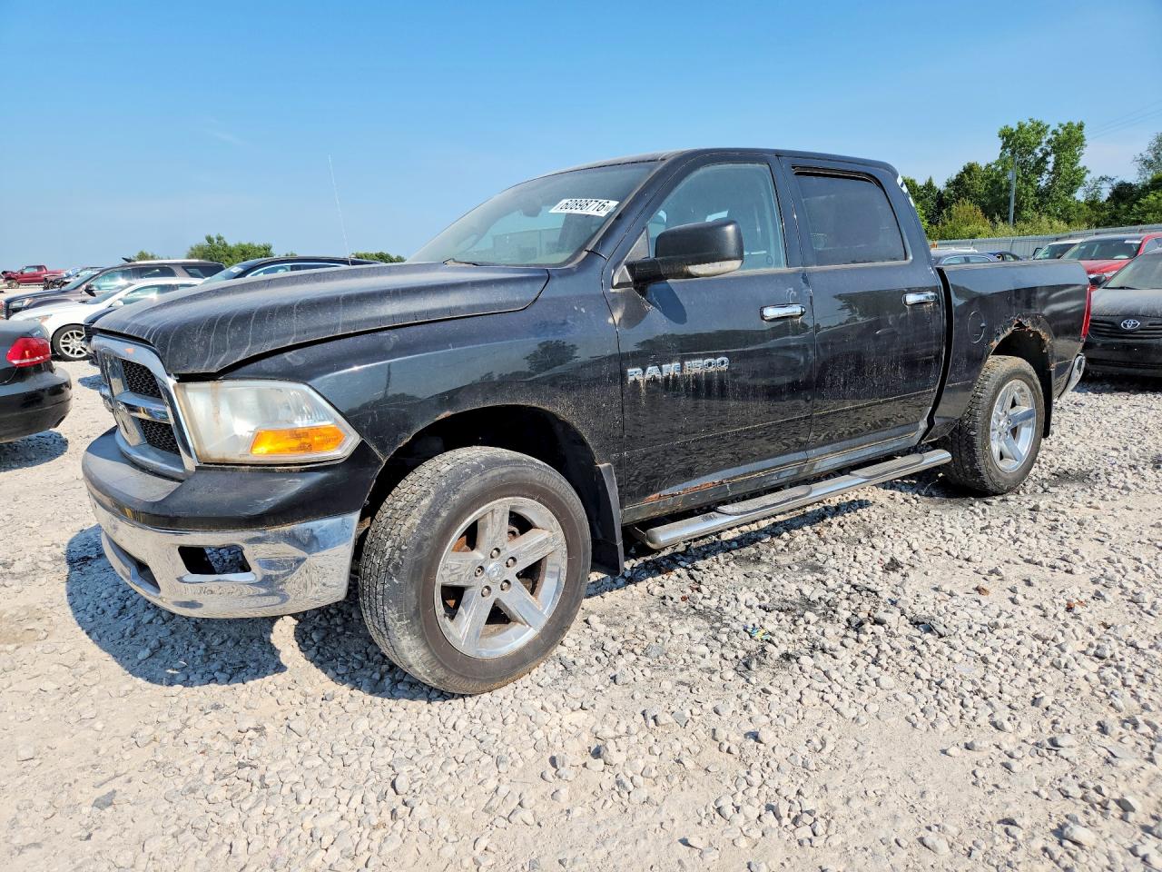 2011 Ram 1500 Outdoorsman, VIN 1D7RV1CP5BS625336 — Rear end