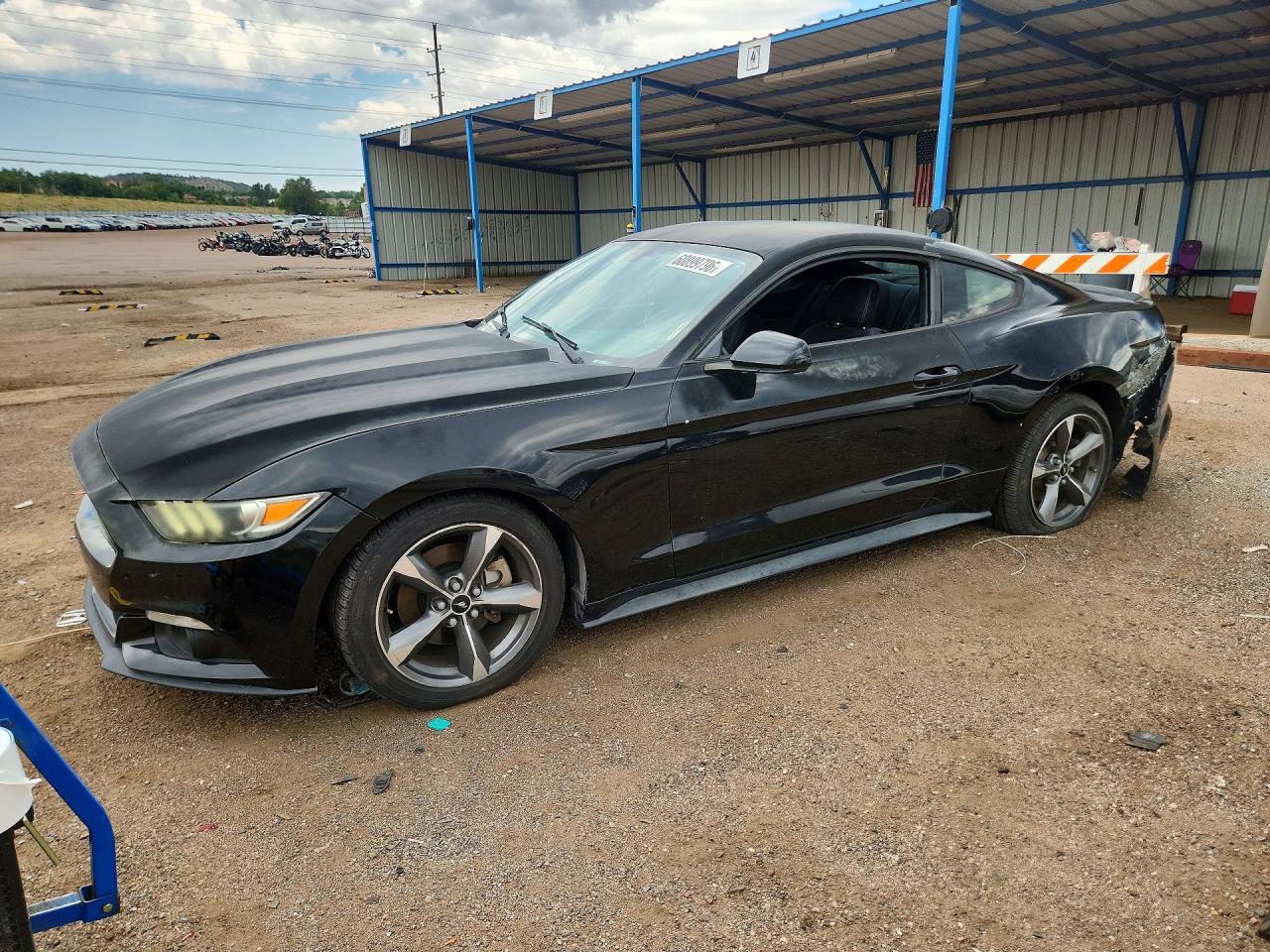 2016 Ford Mustang V6, VIN 1FA6P8AMXG5222425 — Rear end