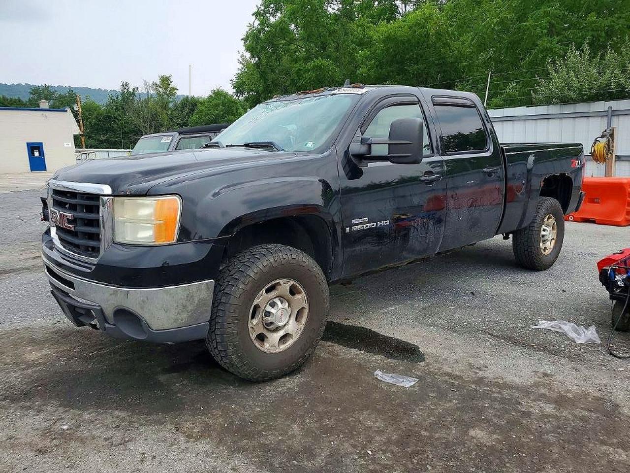 2008 GMC Sierra 2500HD SLT, VIN 1GTHK23678F125885 — Крыша