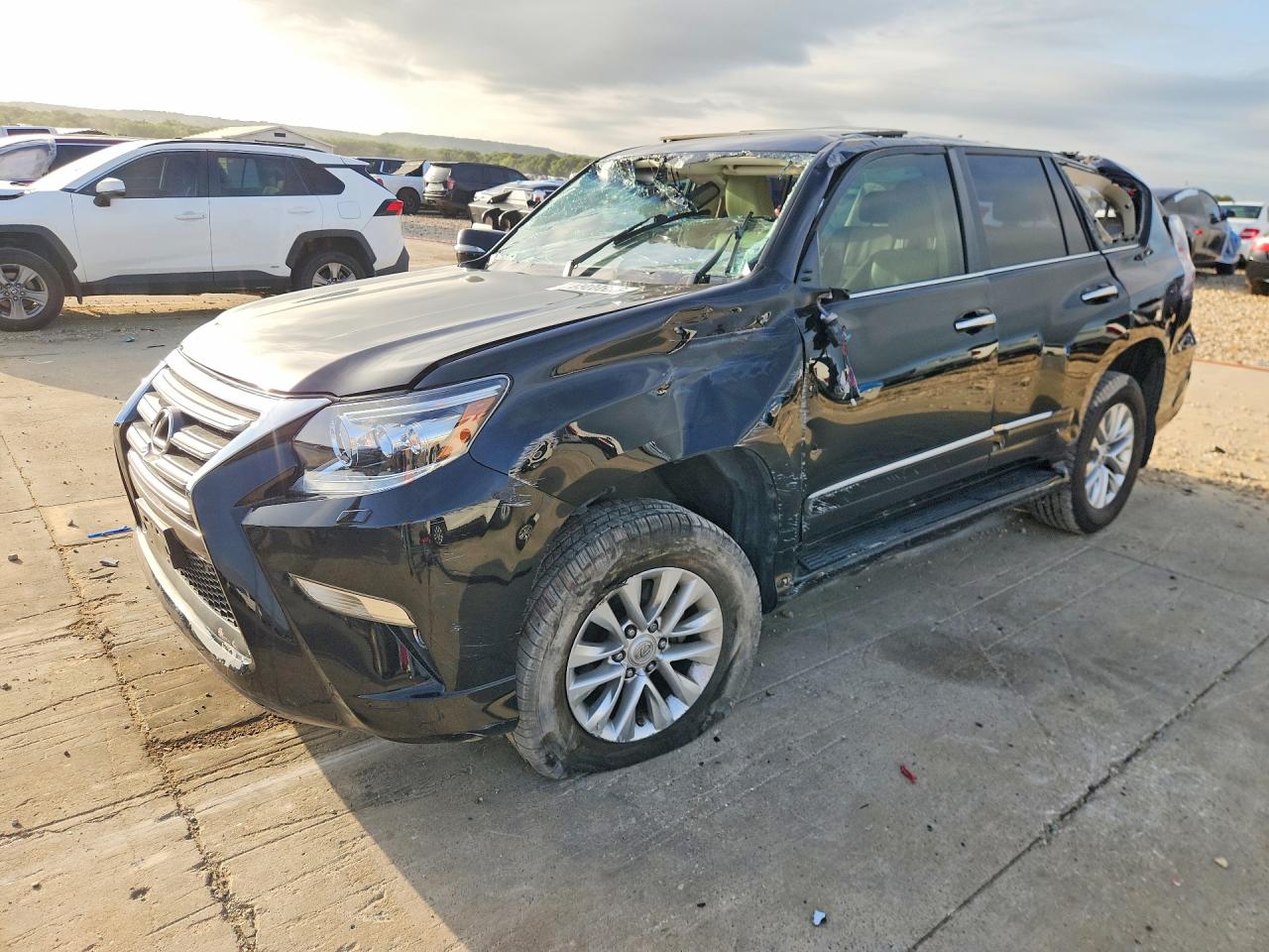 2017 Lexus GX 460 Premium, VIN JTJBM7FX1H5158532 — Rollover
