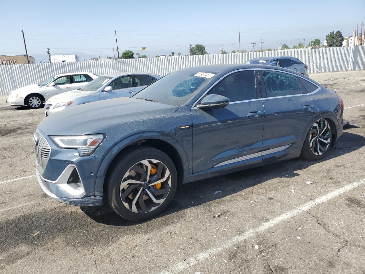 2020 Audi e-tron S line Prestige, VIN WA13ABGE3LB032709 — Undercarriage