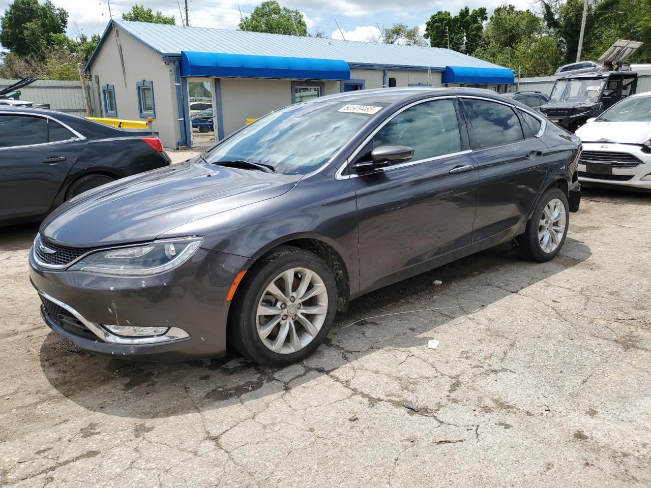 2015 Chrysler 200 C, VIN 1C3CCCCG1FN727890 — Rear end