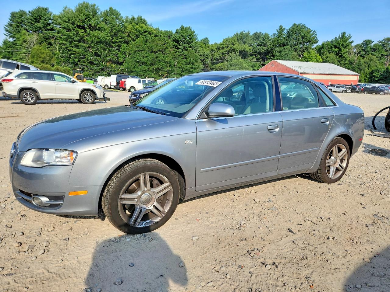 2007 Audi A4 2.0T, VIN WAUDF78E27A129299 — Side