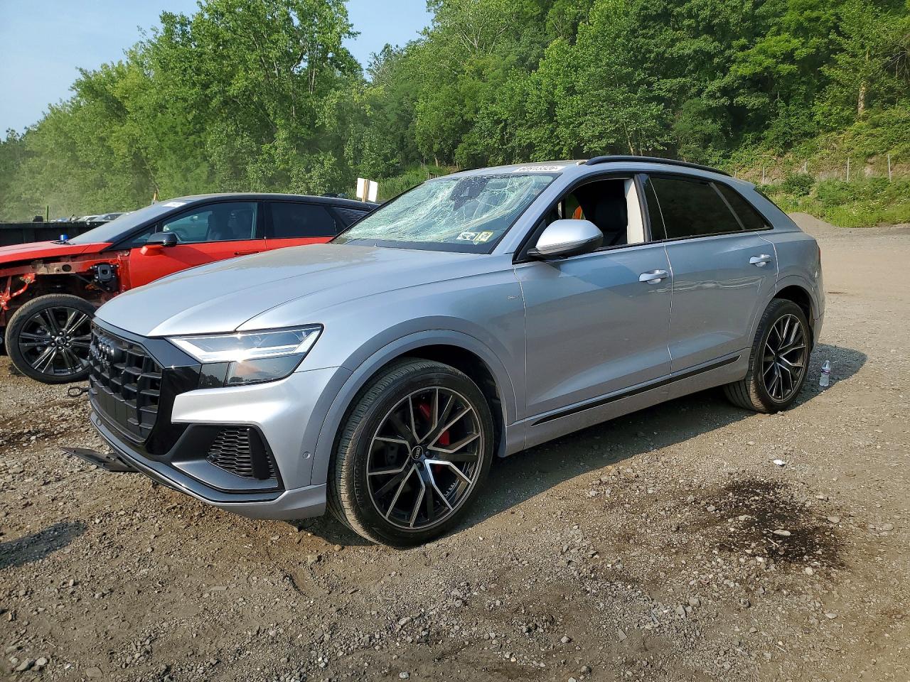 2021 Audi Q8 Premium Plus, VIN WA1EVAF11MD015628 — Roof