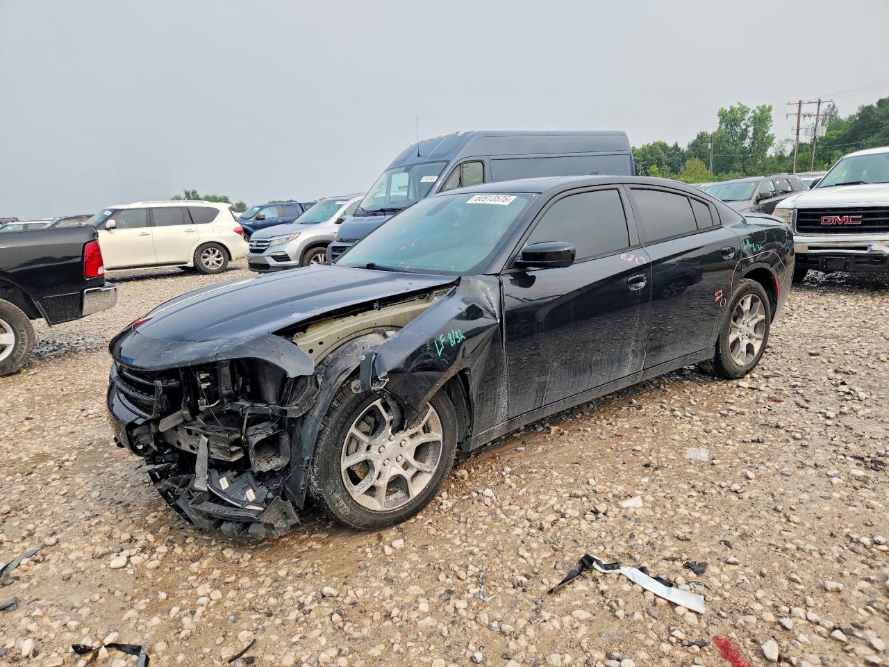 2015 Dodge Charger SXT, VIN 2C3CDXJG7FH897848 — Front end