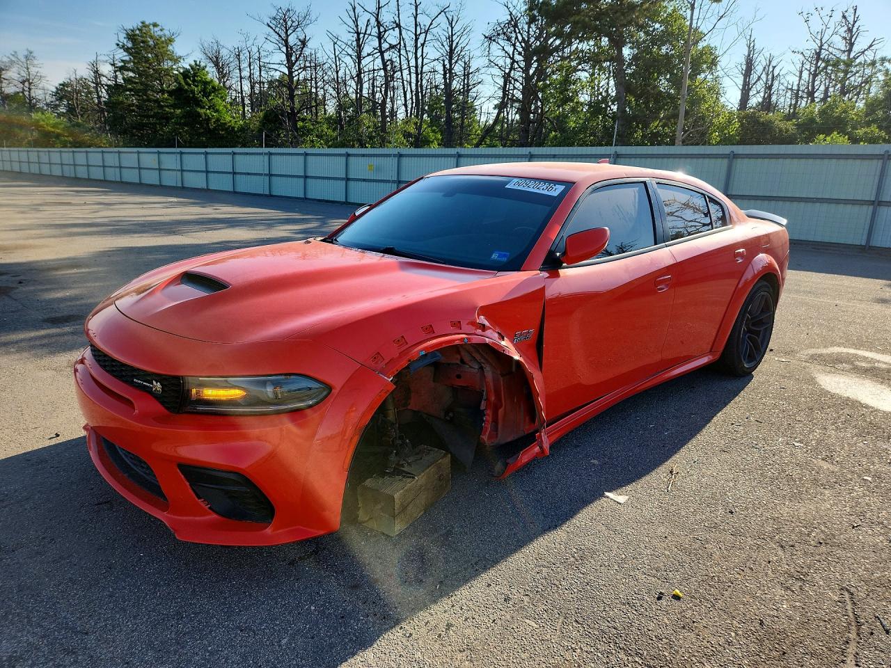 2021 Dodge Charger Scat Pack Widebody, VIN 2C3CDXGJ2MH556468 — Front end