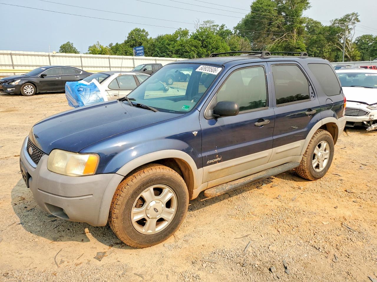 2002 Ford Escape XLT Choice, VIN 1FMYU04152KC72539 — Зад