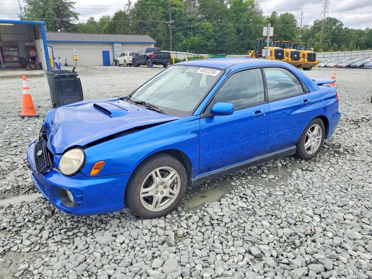 2002 Subaru Impreza WRX, VIN JF1GD296X2G510085 — Перед