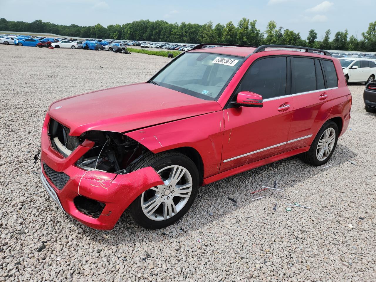 2015 Mercedes-Benz GLK 350, VIN WDCGG5HB2FG439174 — Перед