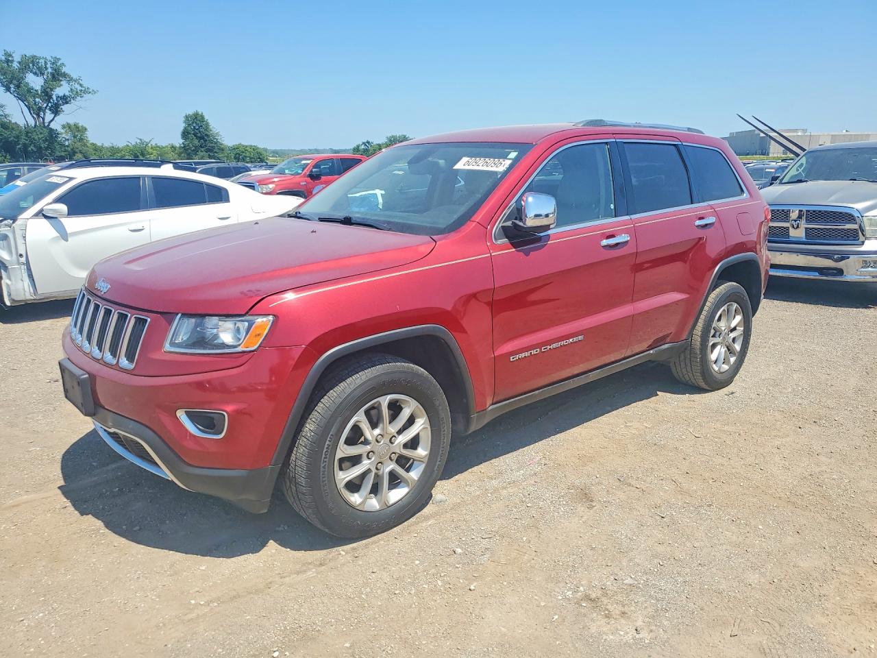 2014 Jeep Grand Cherokee Limited, VIN 1C4RJFBG9EC101321 — Roof