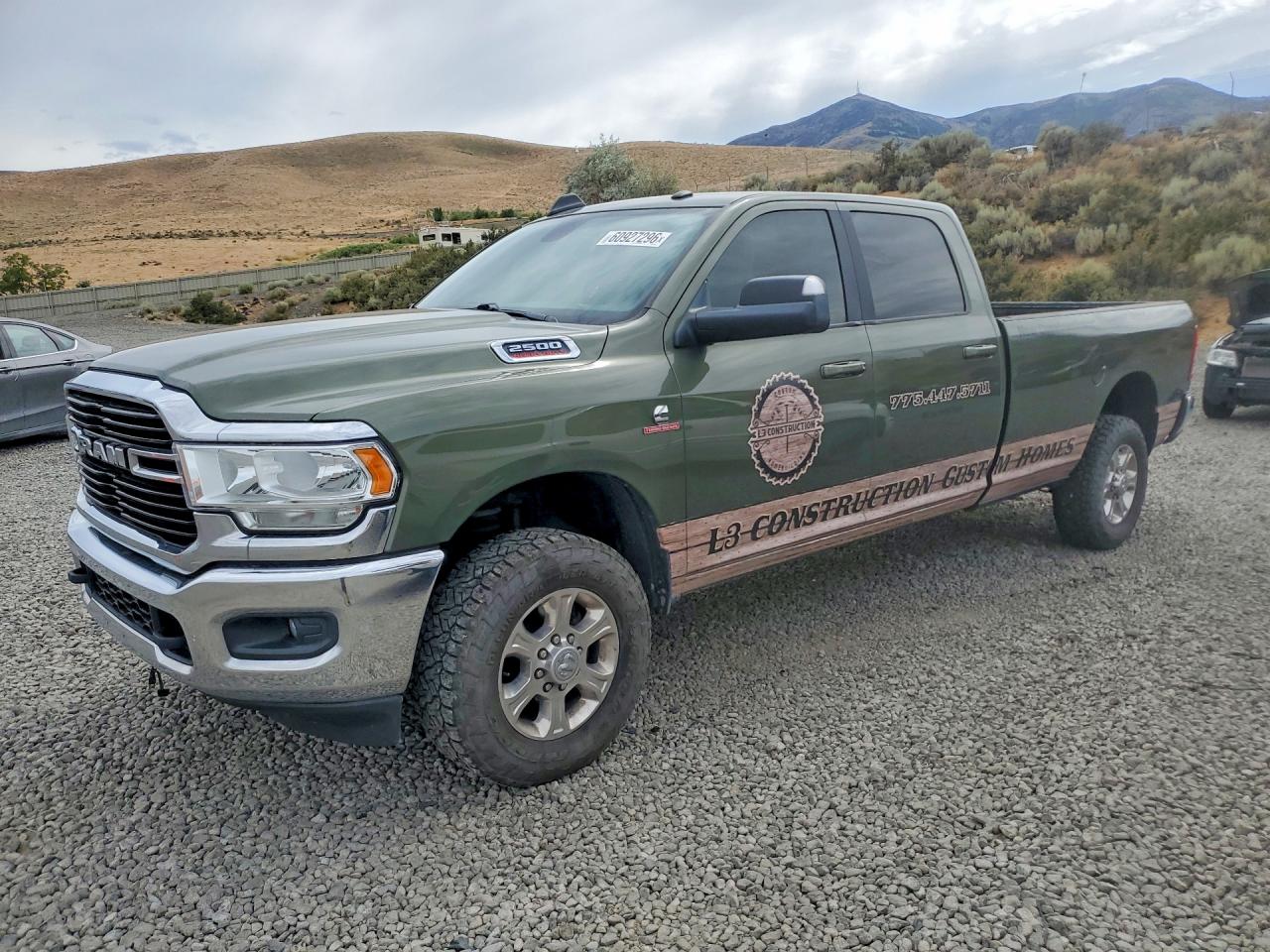 2021 Ram 2500 Big Horn, VIN 3C6UR5JL8MG511669 — Мелкие вмятины и царапины