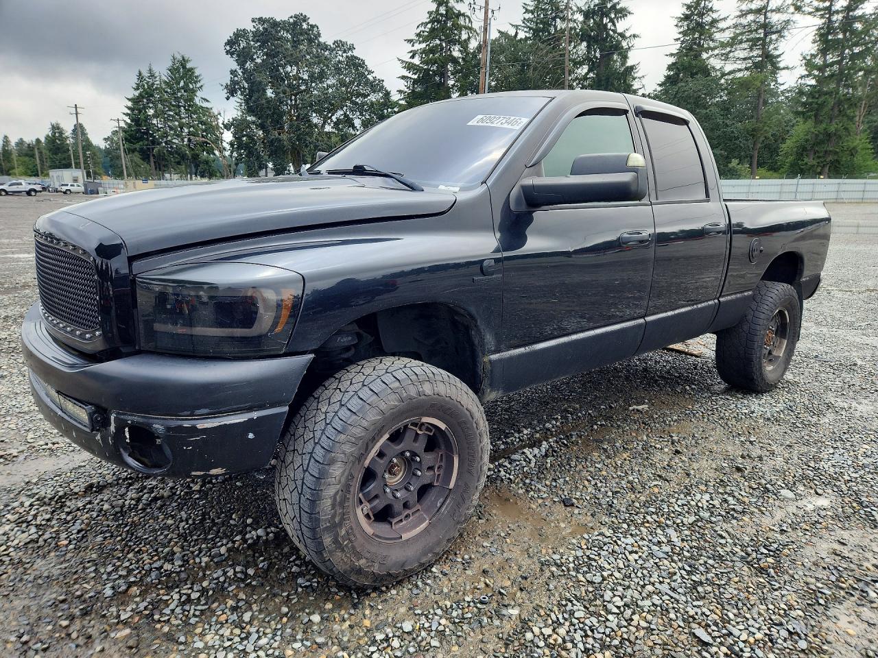 2007 Dodge 2500 SLT, VIN 1D7KS28C47J562121 — Rear end