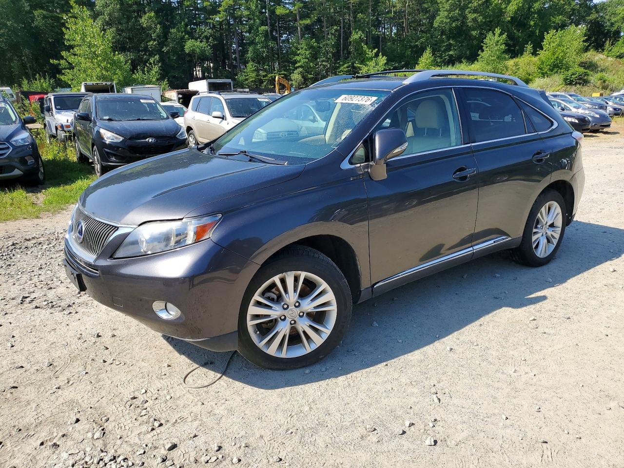 2010 Lexus RX 450h, VIN JTJBC1BA3A2011122 — Мелкие вмятины и царапины