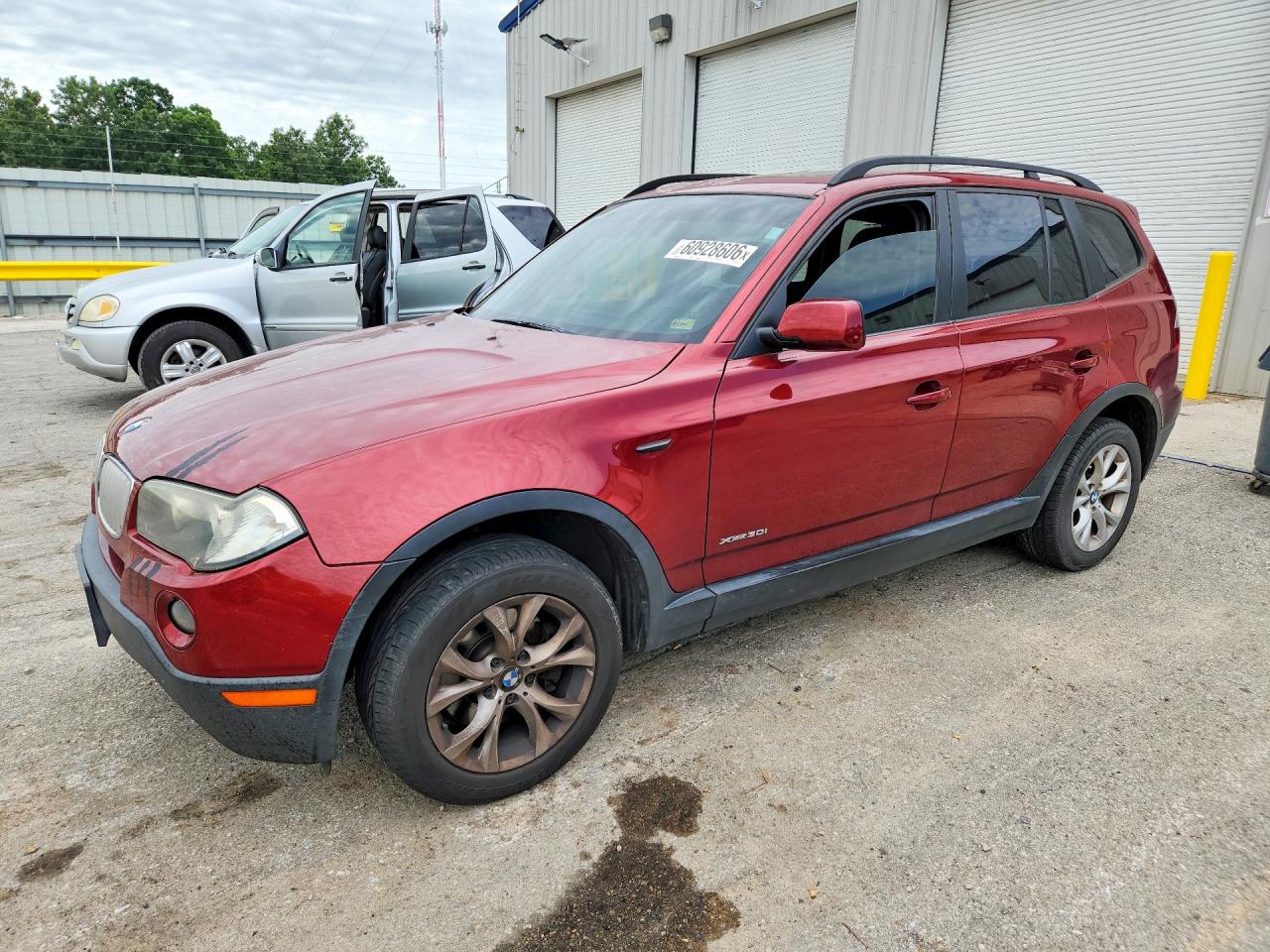 2009 BMW X3 xDrive30i, VIN WBXPC93499WJ29845 — Normal wear