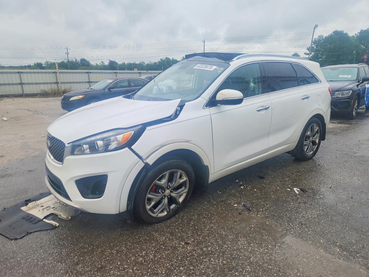 2017 Kia Sorento SXL, VIN 5XYPK4A58HG250957 — Side