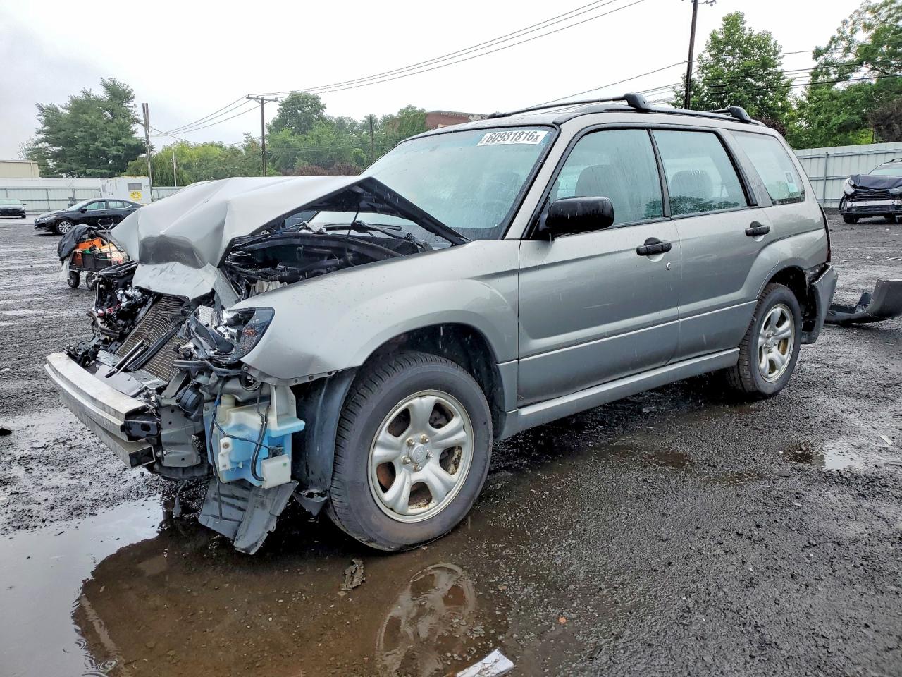 2007 Subaru Forester X, VIN JF1SG63687H726388 — Front end