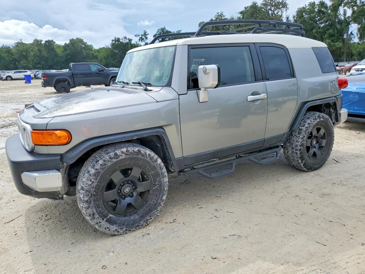 2010 Toyota FJ Cruiser, VIN JTEZU4BFXAK009326 — Front end