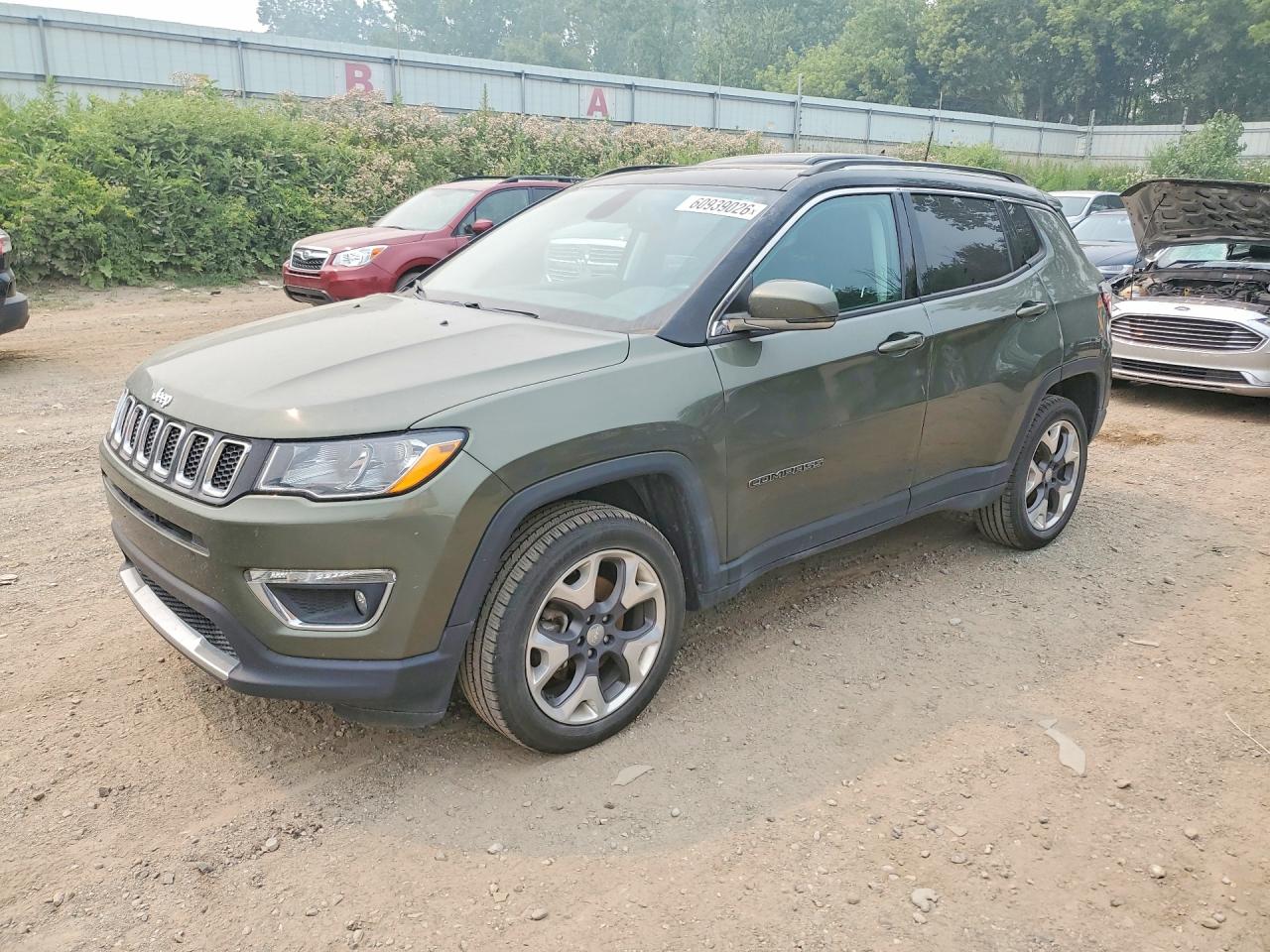 2019 Jeep Compass Limited, VIN 3C4NJDCB2KT827821 — Undercarriage